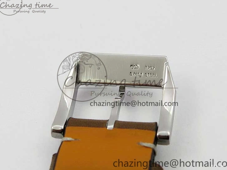 MIROTIME 0509 Pilot Chrono IW377726 ZF 1:1 Best Edition Green Dial on Brown Leather Strap A Trendsetting 7125